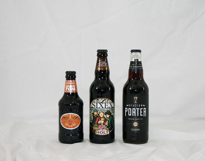 Stout, Porter, Dark Ales (abv 5.5% - 7.4%)