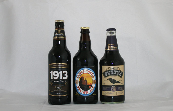 Stout, Porter, Dark Ales (abv 4.5% - 5.9%)