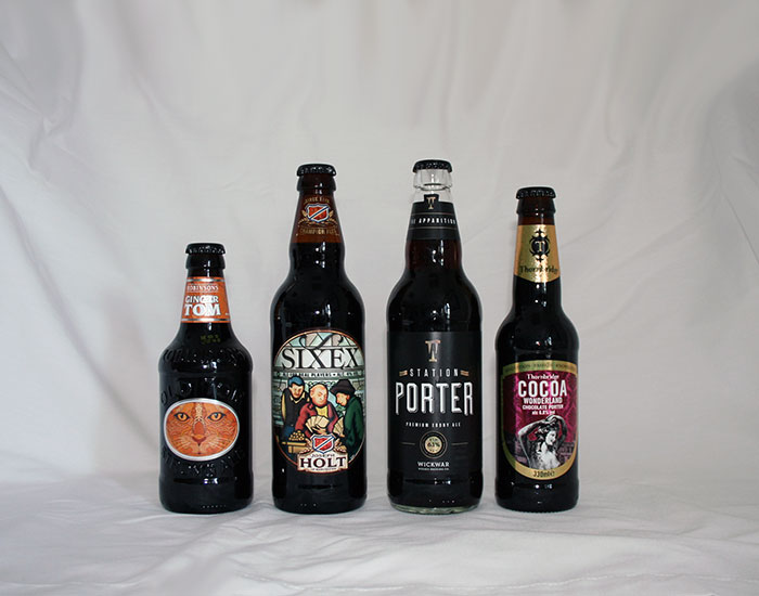 Stout, Porter, Dark Ales (abv 5.5% - 7.4%)